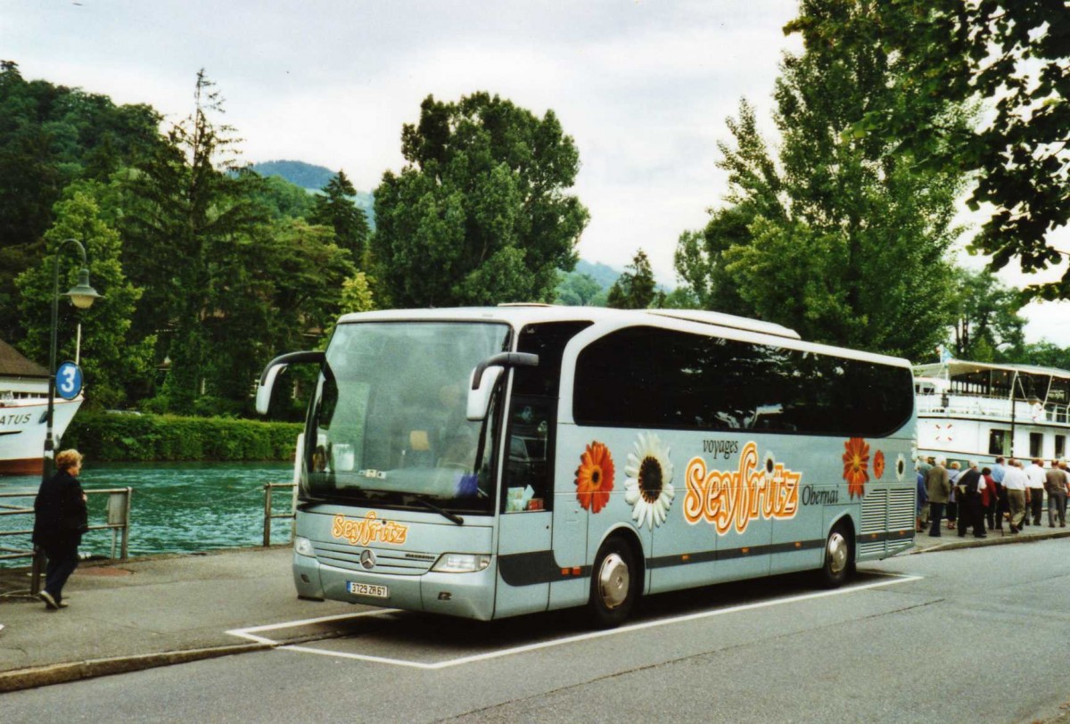 (117'723) - Aus Frankreich: Seyfritz, Obernai - 3729 ZR 67 - Mercedes am 15. Juni 2009 bei der Schifflndte Thun