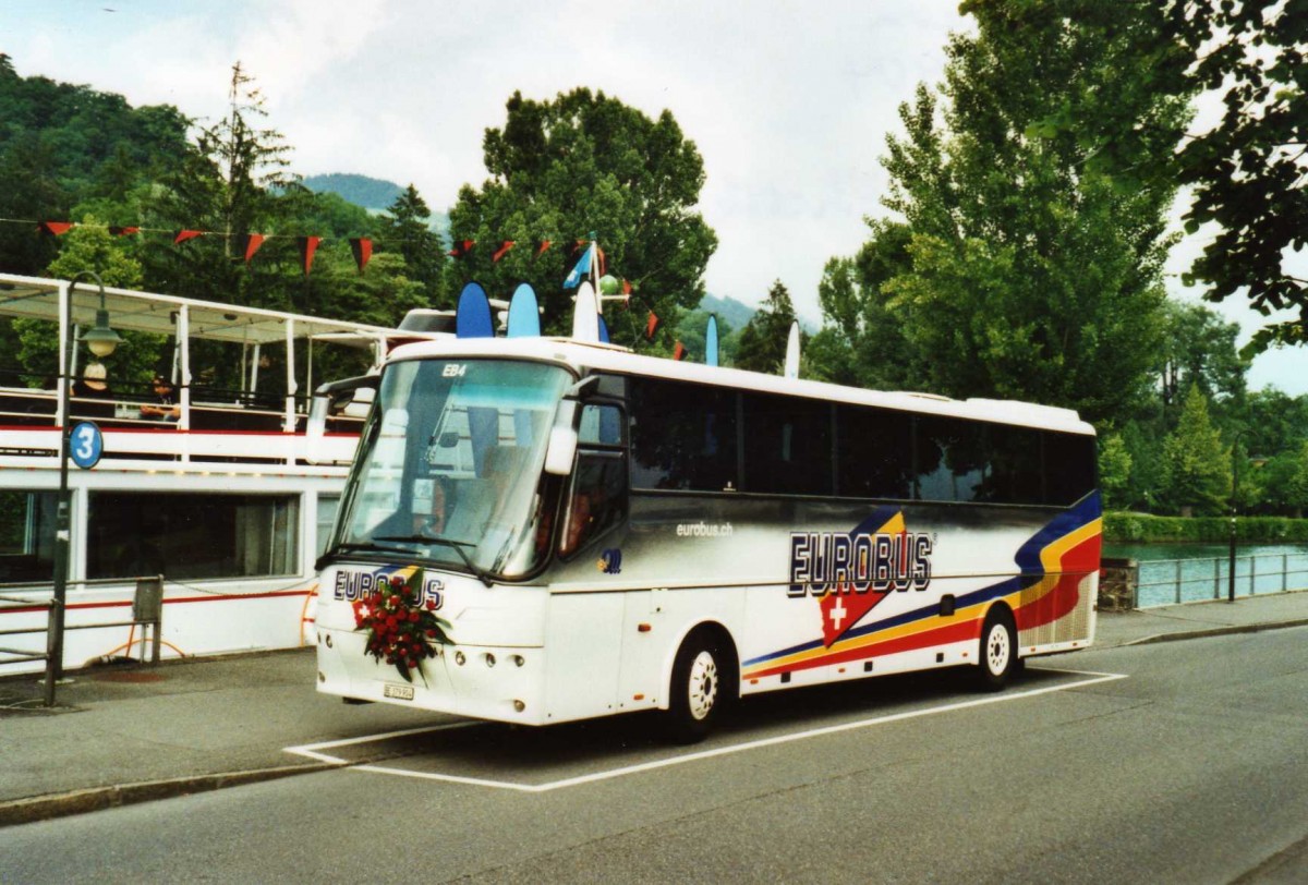 (117'901) - Eurobus, Bern - Nr. 4/BE 379'904 - Bova am 25. Juni 2009 bei der Schifflndte Thun