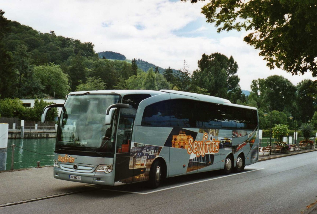 (119'207) - Aus Frankreich: Seyfritz, Obernai - 782 AWZ 67 - Mercedes am 19. Juli 2009 bei der Schifflndte Thun