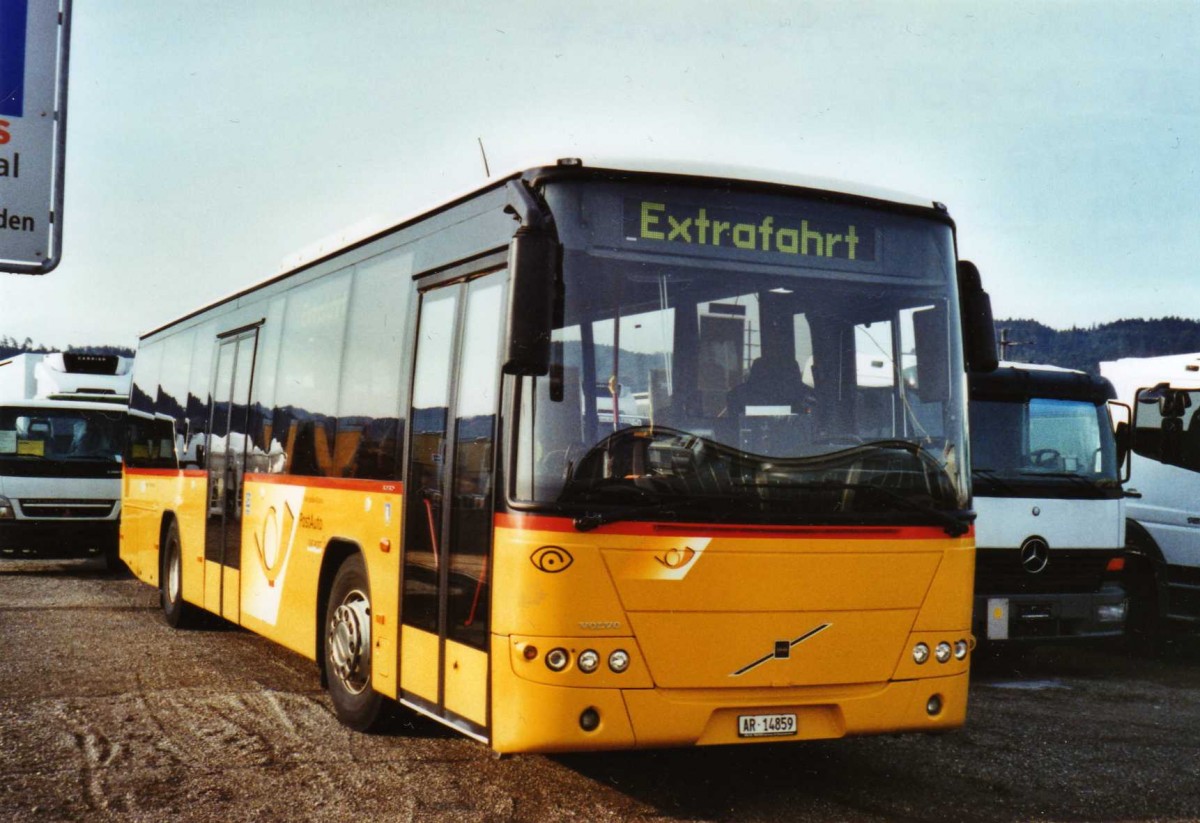 (125'016) - PostAuto Ostschweiz - AR 14'859 - Volvo am 17. Mrz 2010 in Wil, Larag