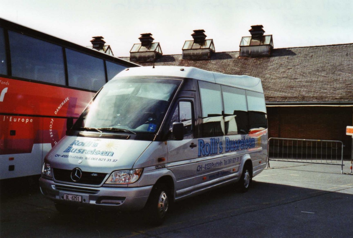 (125'123) - Rolli's Busreisen, Pratteln - BL 6251 - Mercedes am 18. Mrz 2010 in Thun, Expo