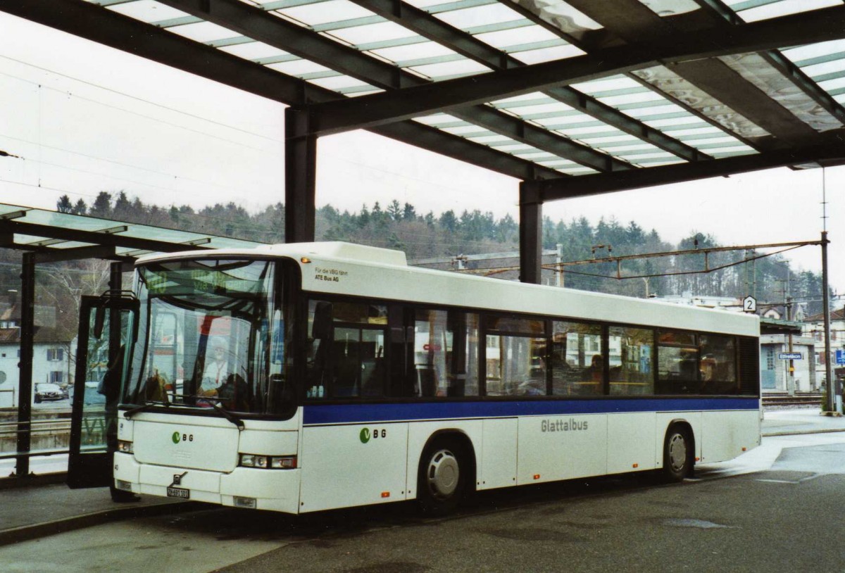 (125'335) - ATE Bus, Effretikon - Nr. 40/ZH 691'101 - Volvo/Hess am 14. April 2010 beim Bahnhof Effretikon