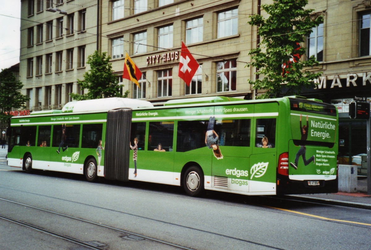 (126'128) - Bernmobil, Bern - Nr. 856/BE 671'856 - Mercedes am 13. Mai 2010 beim Bahnhof Bern