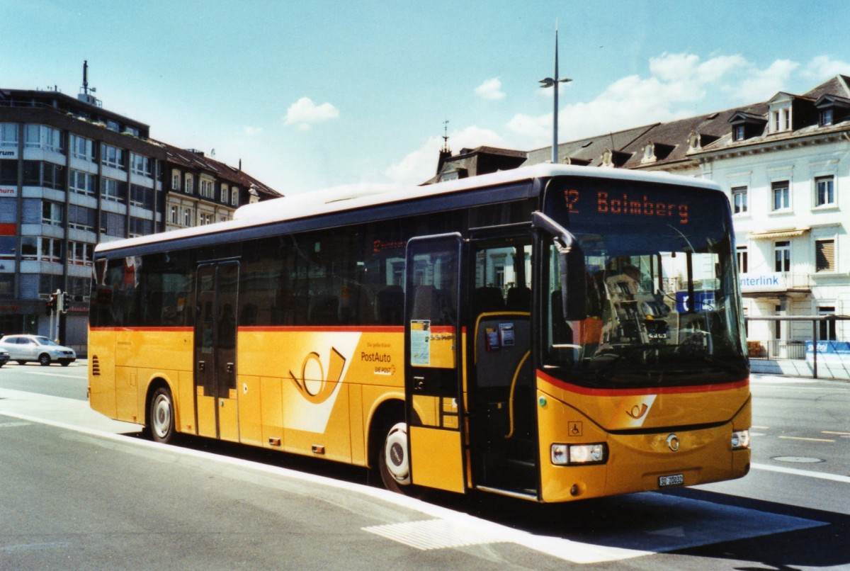 (126'510) - Flury, Balm - SO 20'032 - Irisbus am 24. Mai 2010 beim Hauptbahnhof Solothurn