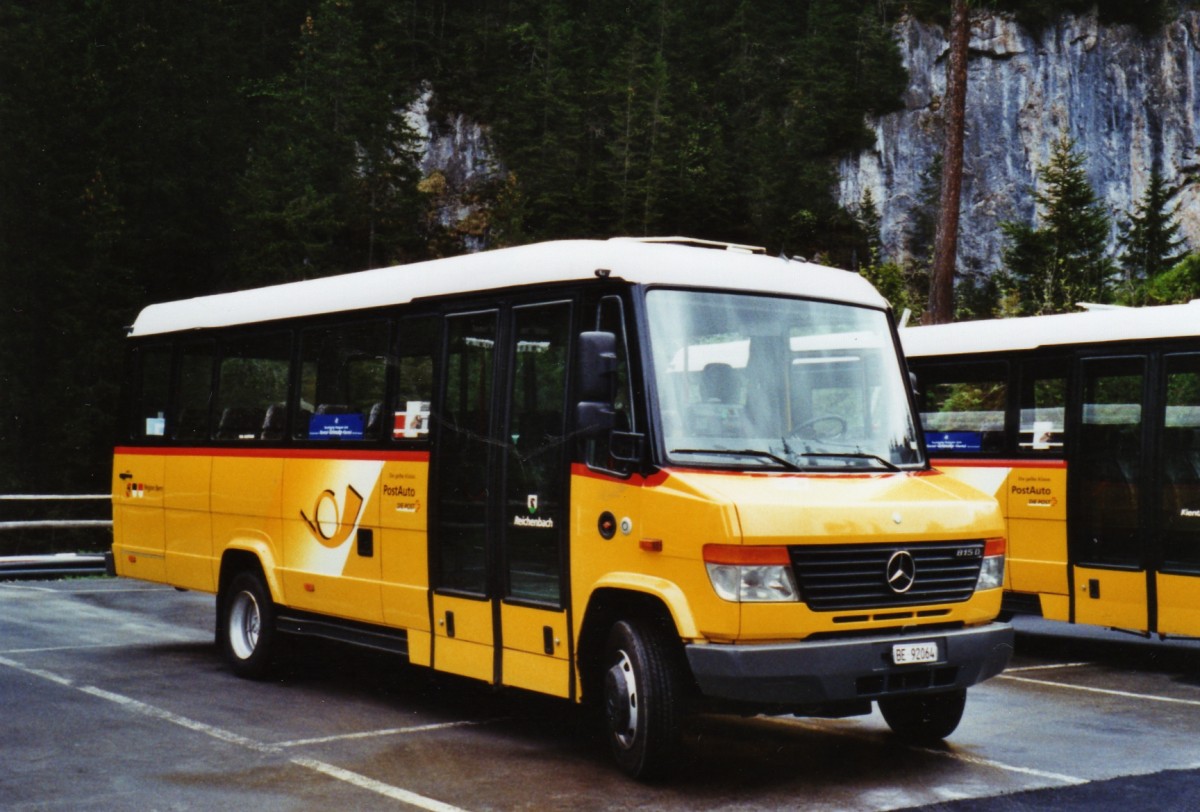 (126'713) - PostAuto Bern - BE 92'064 - Mercedes/Kusters (ex Portenier, Adelboden Nr. 5) am 29. Mai 2010 auf der Griesalp
