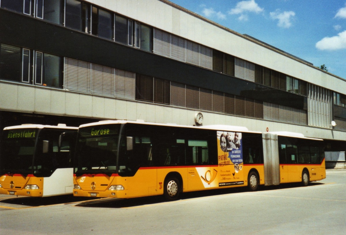 (127'025) - PostAuto Bern - Nr. 633/BE 455'376 - Mercedes (ex P 27'007) am 23. Juni 2010 in Bern, Postautostation