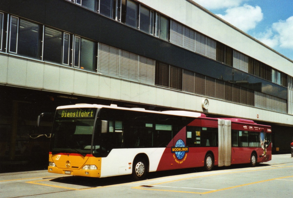 (127'026) - PostAuto Bern - Nr. 635/BE 615'605 - Mercedes (ex P 27'009) am 23. Juni 2010 in Bern, Postautostation