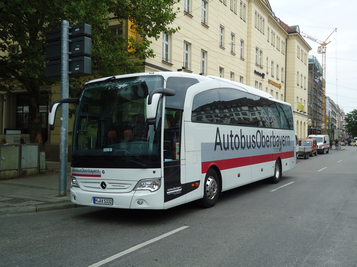 (128'581) - Autobus Oberbayern, Mnchen - M-AX 5332 - Mercedes am 11. August 2010 beim Hauptbahnhof Mnchen