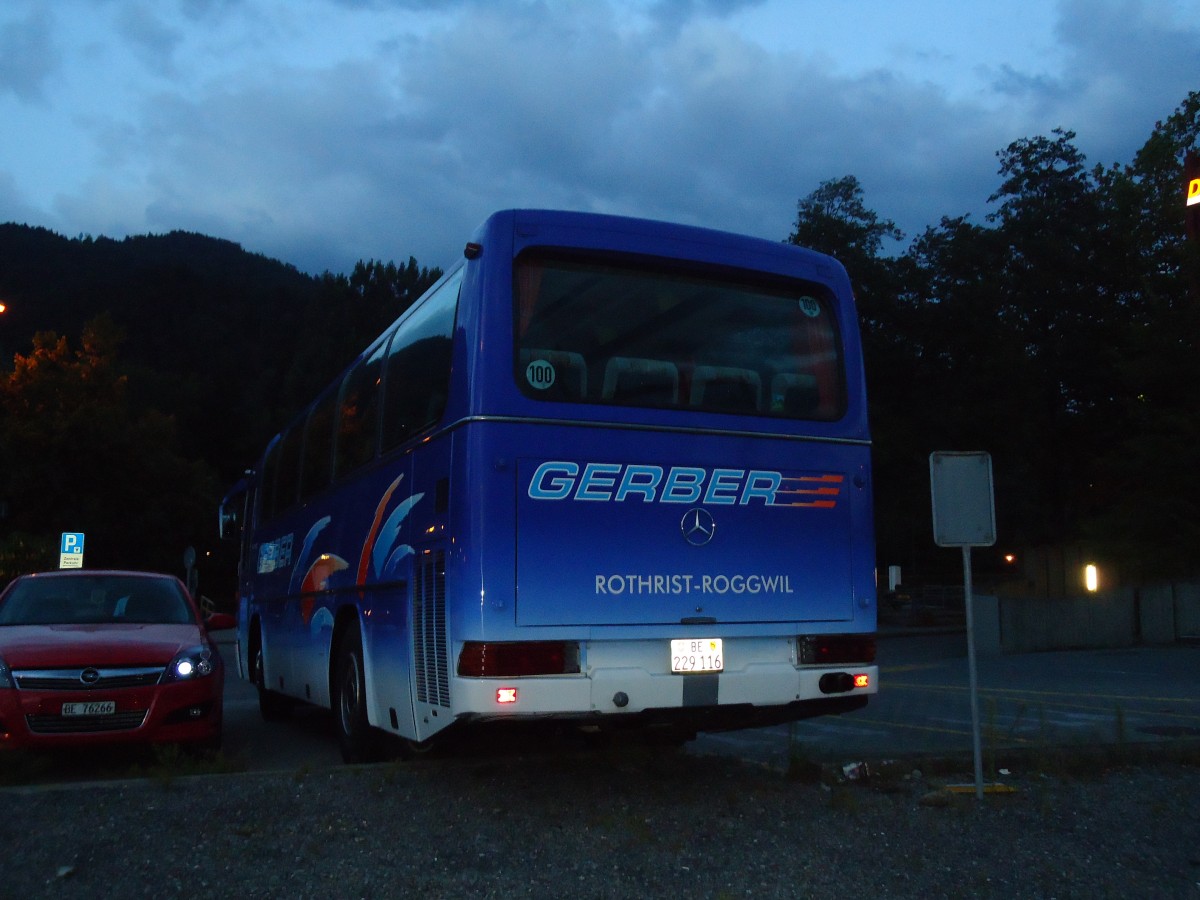 (129'323) - Gerber, Roggwil - Nr. 10/BE 229'116 - Mercedes am 4. September 2010 in Thun, Rosenau