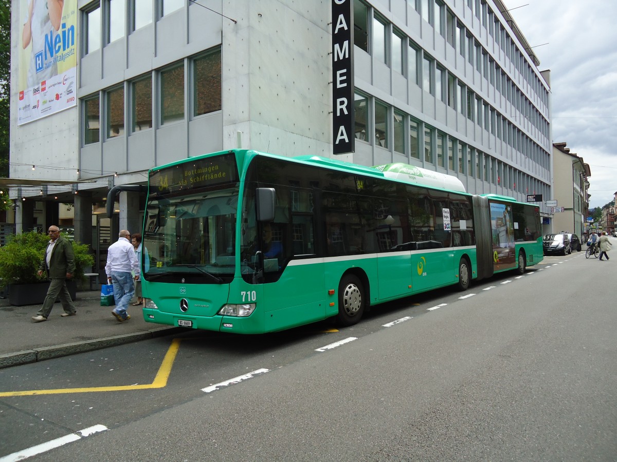(133'729) - BVB Basel - Nr. 710/BS 6669 - Mercedes am 16. Mai 2011 in Basel, Claraplatz
