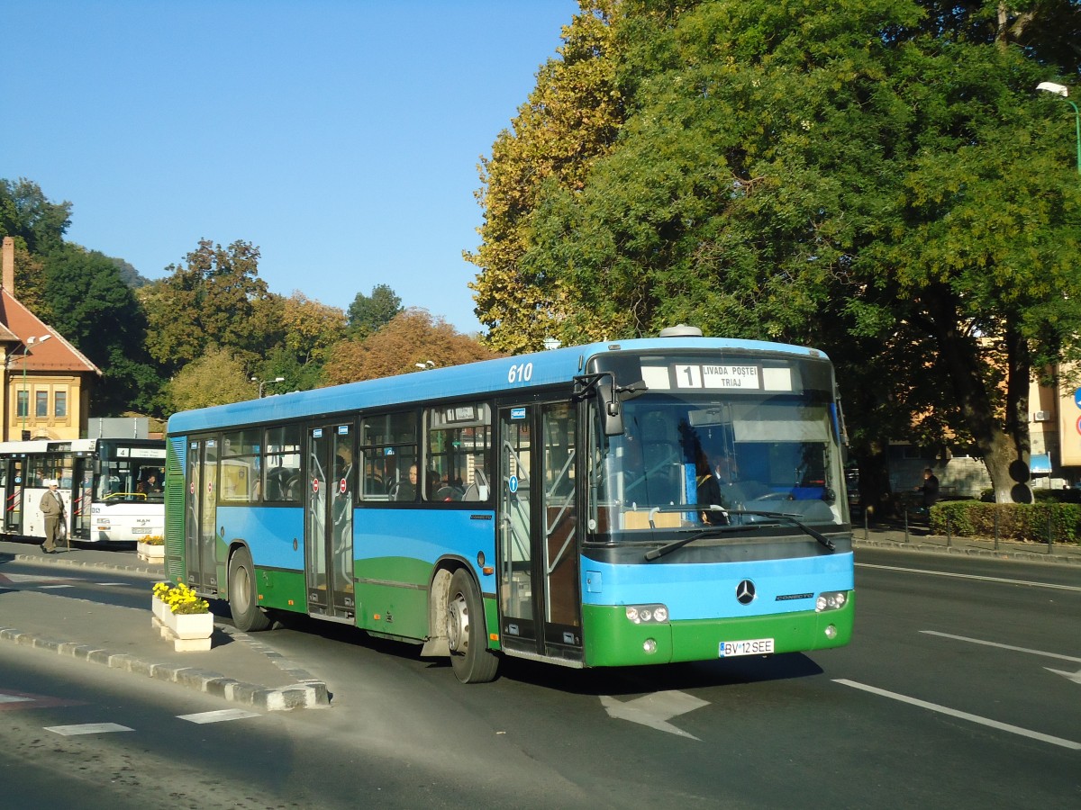 (136'315) - RAT Brasov - Nr. 610/BV 12 SEE - Mercedes am 4. Oktober 2011 in Brasov, Livada Postei