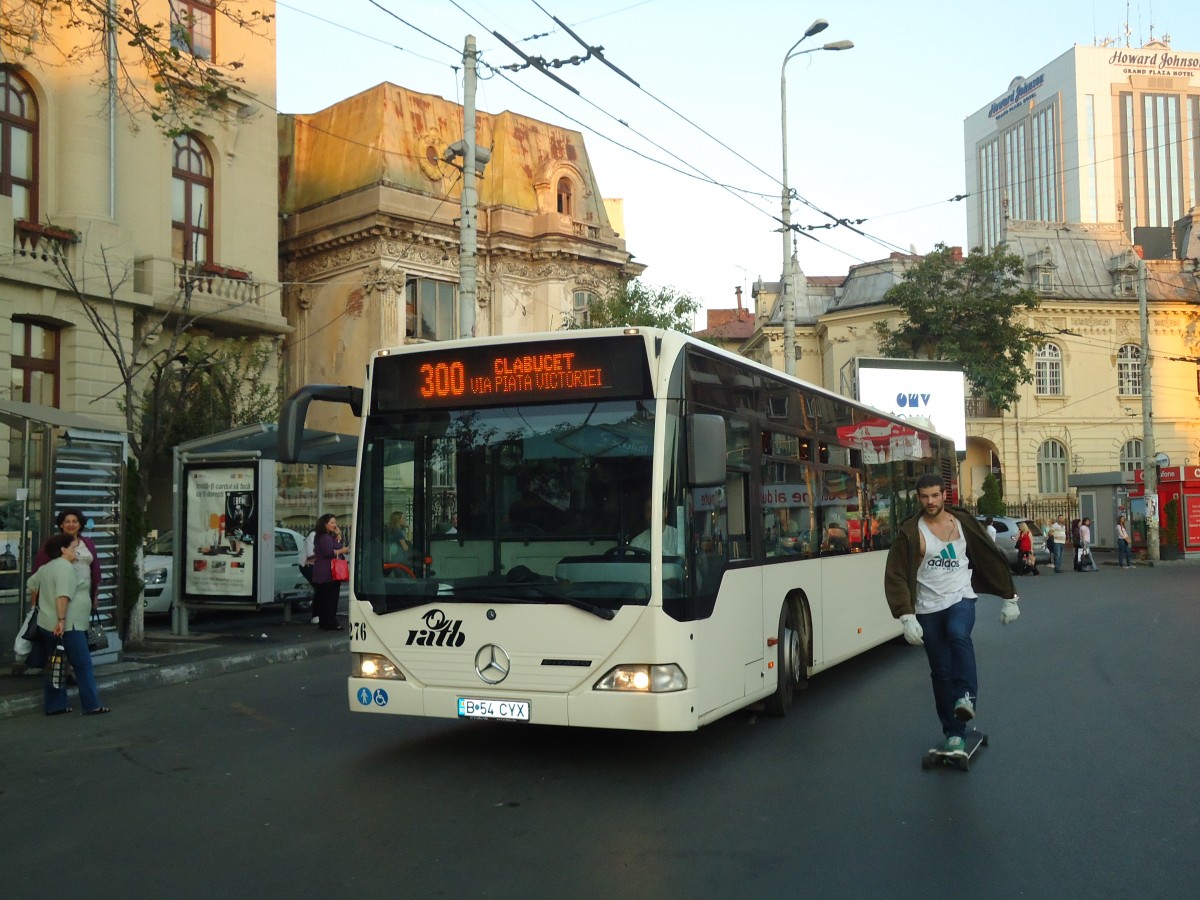 (136'378) - RATB Bukarest - Nr. 4276/B 54 CYX - Mercedes am 4. Oktober 2011 in Bukarest, Piata Romana