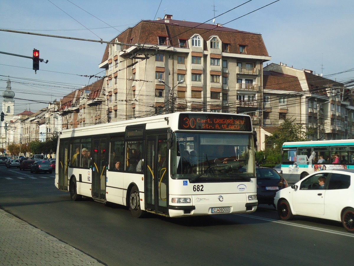 (136'545) - Ratuc, Cluj-Napoca - Nr. 682/CJ 09 DGG - Irisbus am 6. Oktober 2011 in Cluj-Napoca