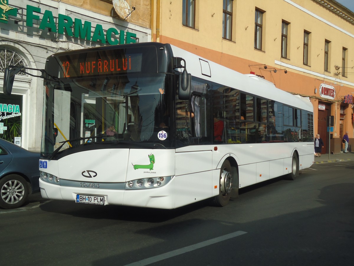 (136'552) - OTL Oradea - Nr. 156/BH 10 PLM - Solaris am 6. Oktober 2011 in Oradea