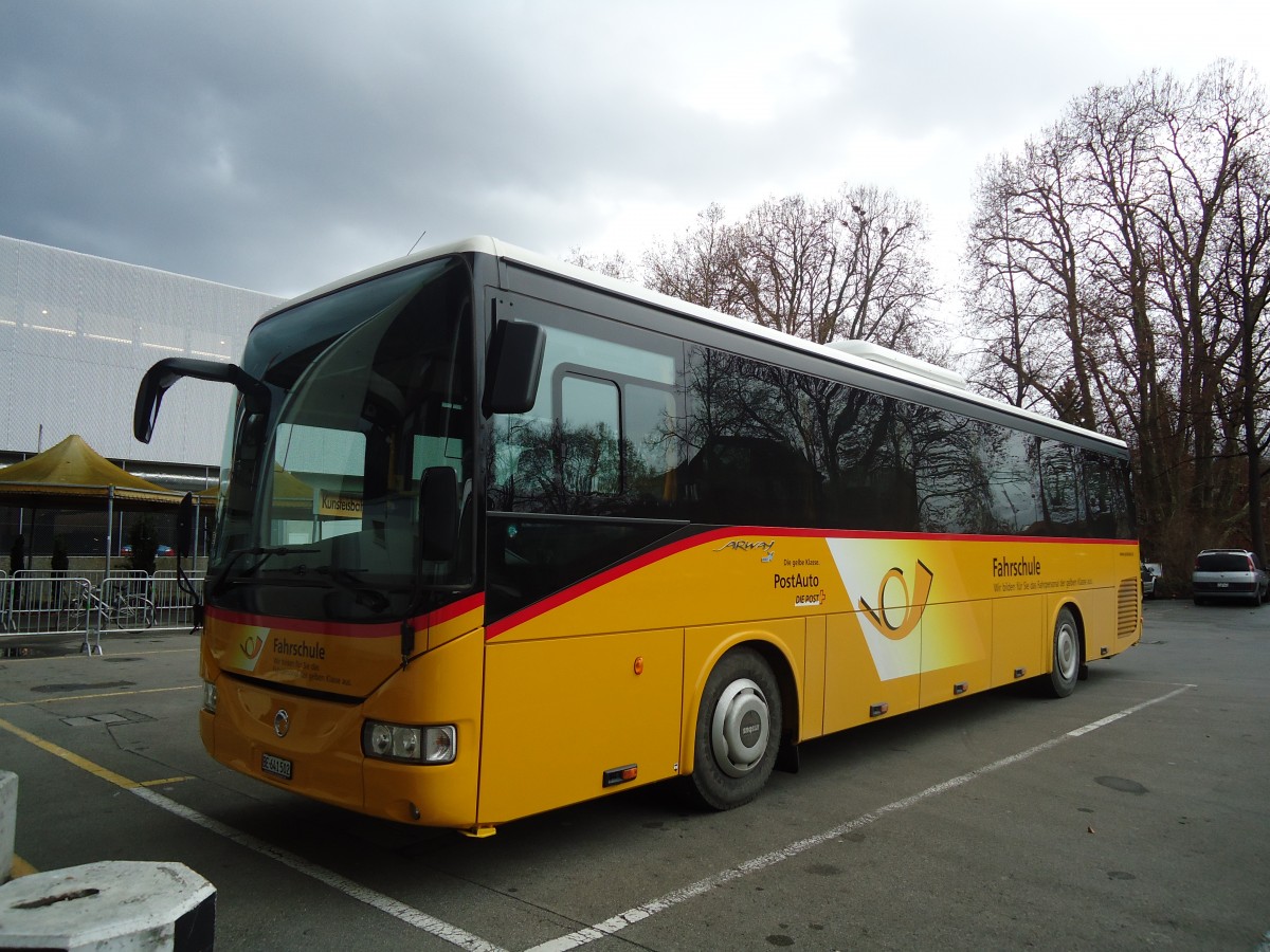 (137'112) - PostAuto Bern - BE 641'502 - Irisbus am 7. Dezember 2011 in Thun, Grabengut