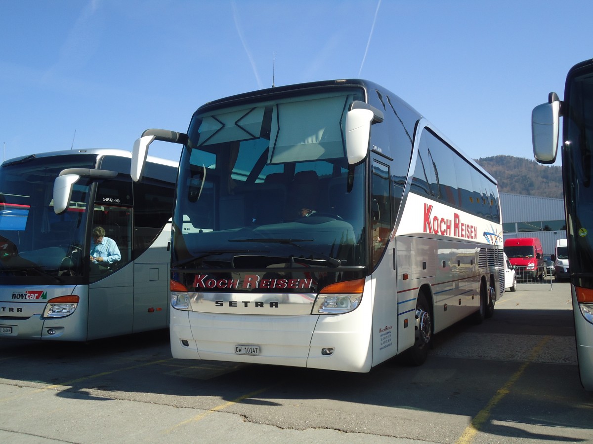 (138'345) - Koch, Giswil - OW 10'147 - Setra am 15. Mrz 2012 in Thun, Expo