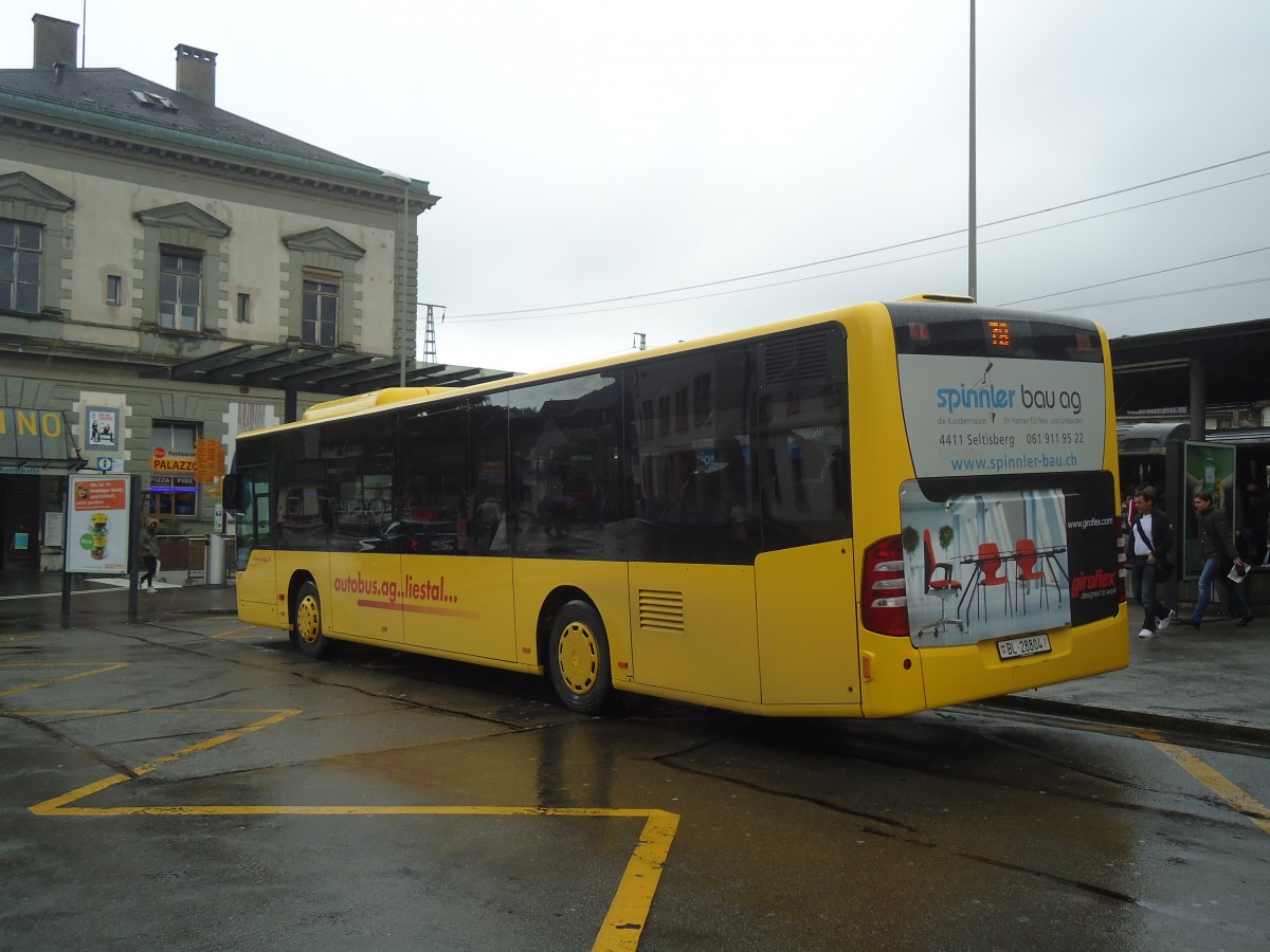 (138'882) - AAGL Liestal - Nr. 65/BL 28'804 - Mercedes am 16. Mai 2012 beim Bahnhof Liestal 