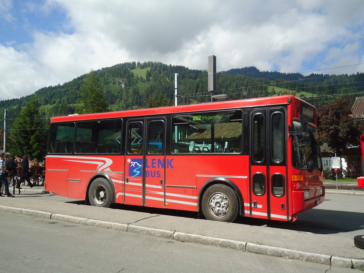 (139'330) - AFA Adelboden - Nr. 50/BE 645'415 - Vetter (ex AVG Grindelwald Nr. 21) am 10. Juni 2012 beim Bahnhof Lenk
