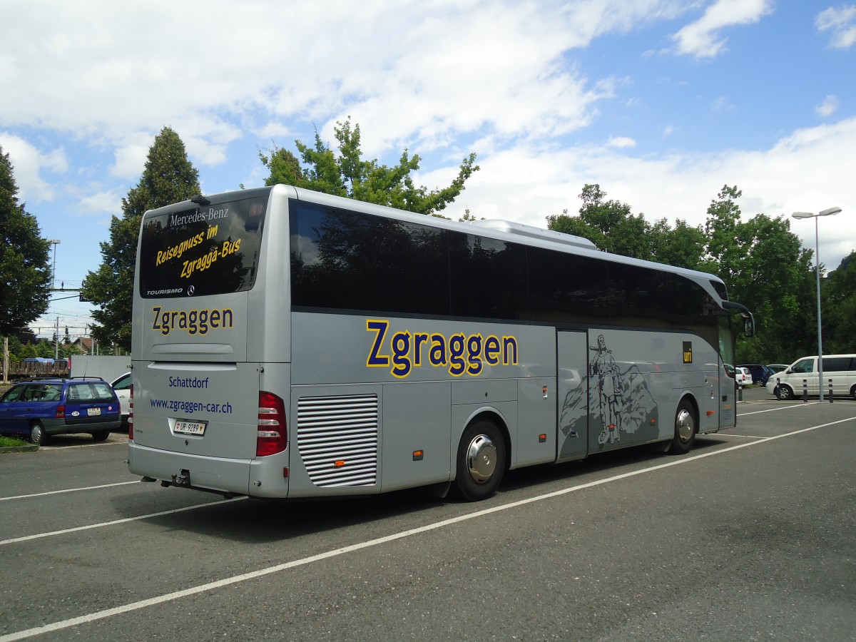 (140'485) - Zgraggen, Schattdorf - UR 9289 - Mercedes am 12. Juli 2012 in Thun, Seestrasse