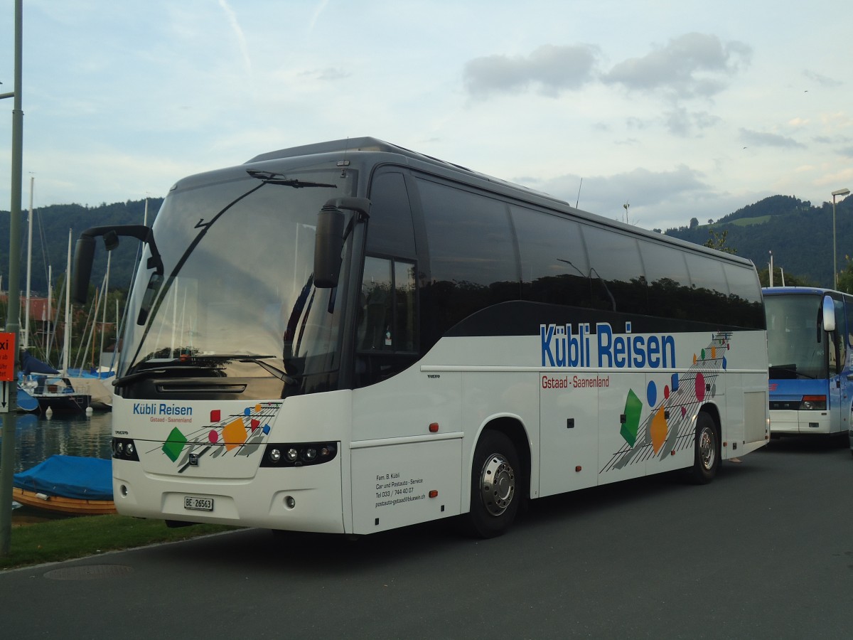 (141'032) - Kbli, Gstaad - BE 26'563 - Volvo (ex AAGK Koppigen Nr. 25) am 4. August 2012 in Thun, Strandbad
