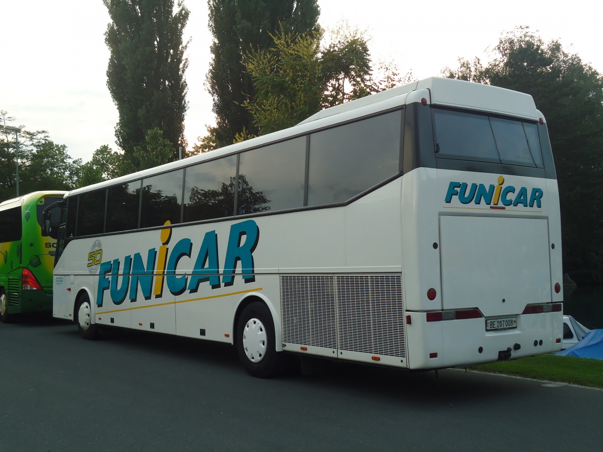 (141'038) - Funi-Car, Biel - Nr. 8/BE 207'008 - Bova am 4. August 2012 in Thun, Strandbad