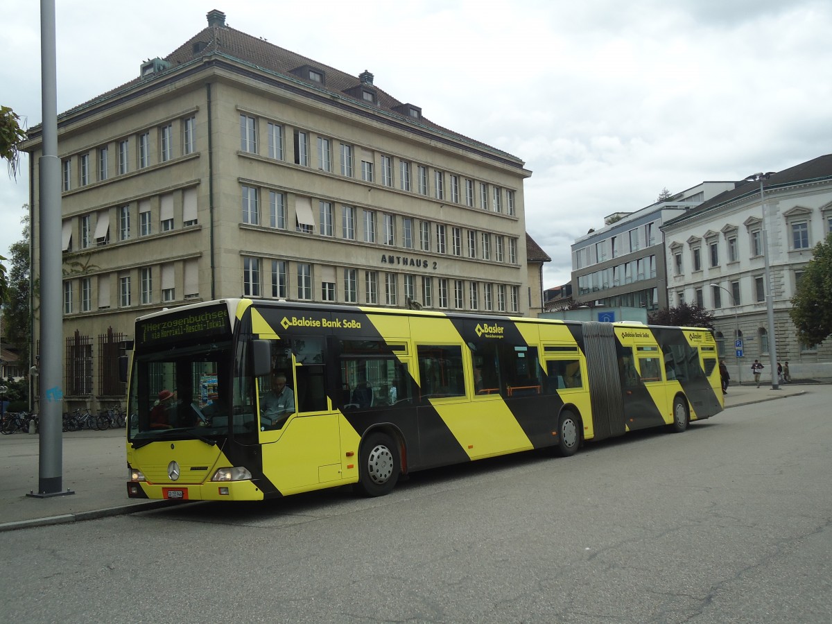 (141'533) - BSU Solothurn - Nr. 46/SO 155'946 - Mercedes am 12. September 2012 in Solothurn, Amthausplatz