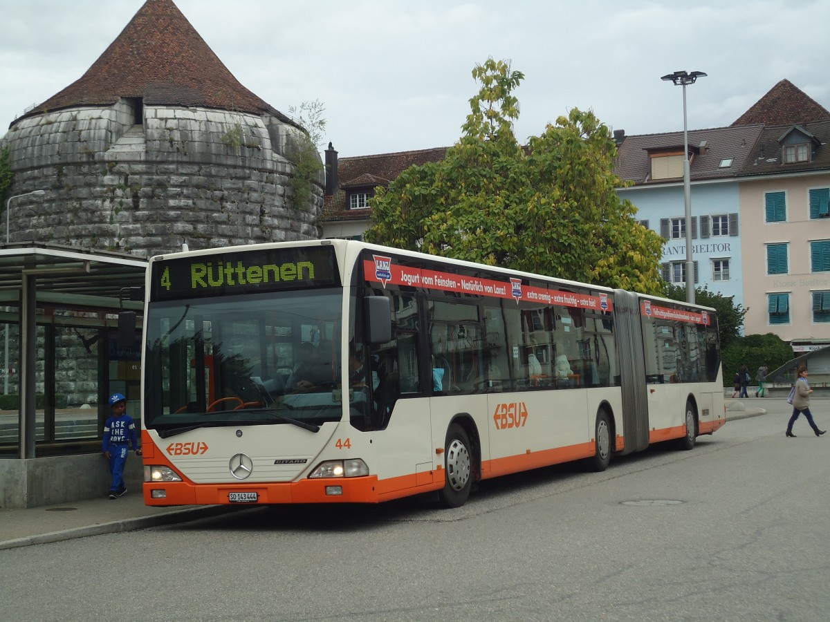 (141'545) - BSU Solothurn - Nr. 44/SO 143'444 - Mercedes am 12. September 2012 in Solothurn, Amthausplatz