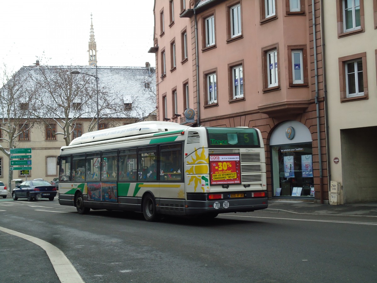 (142'351) - TRACE Colmar - Nr. 154/9205 XP 68 - Renault am 8. Dezember 2012 in Colmar, Thtre