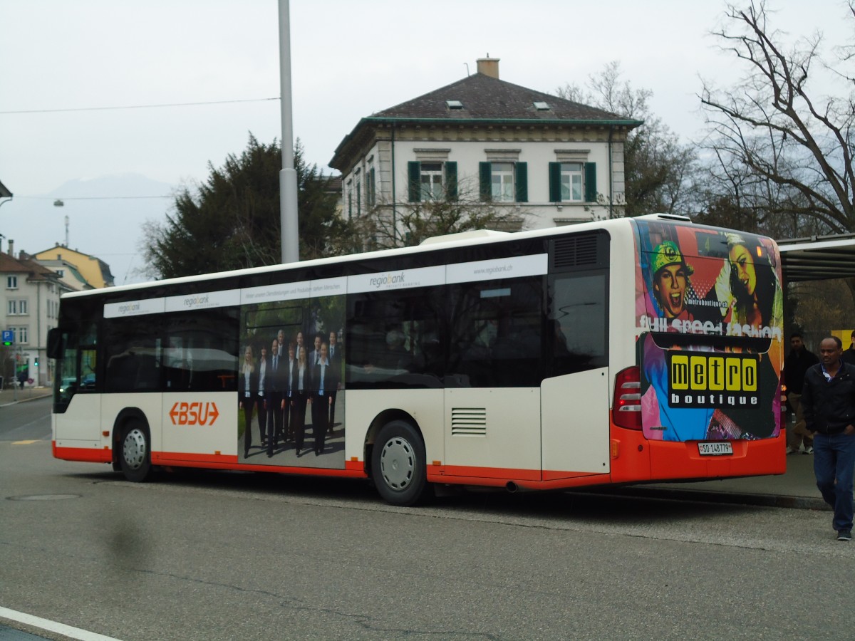 (143'549) - BSU Solothurn - Nr. 79/SO 148'779 - Mercedes am 23. Mrz 2013 in Solothurn, Amthausplatz