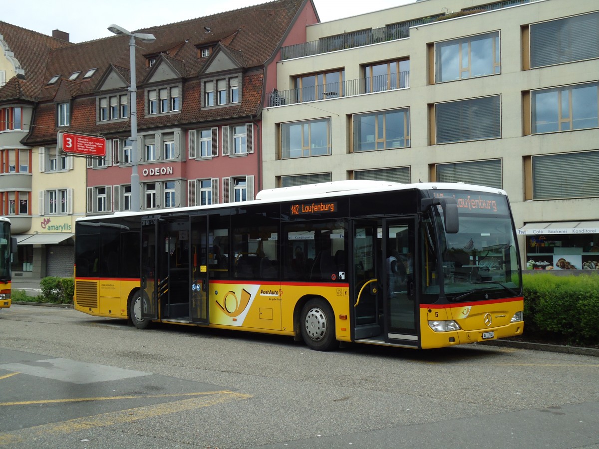 (143'970) - Keller, Hottwil - Nr. 5/AG 17'147 - Mercedes am 9. Mai 2013 beim Bahnhof Brugg