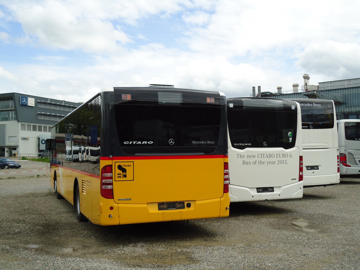 (144'017) - SB Trans, Sursee - Nr. 1 - Mercedes am 9. Mai 2013 in Kloten, EvoBus