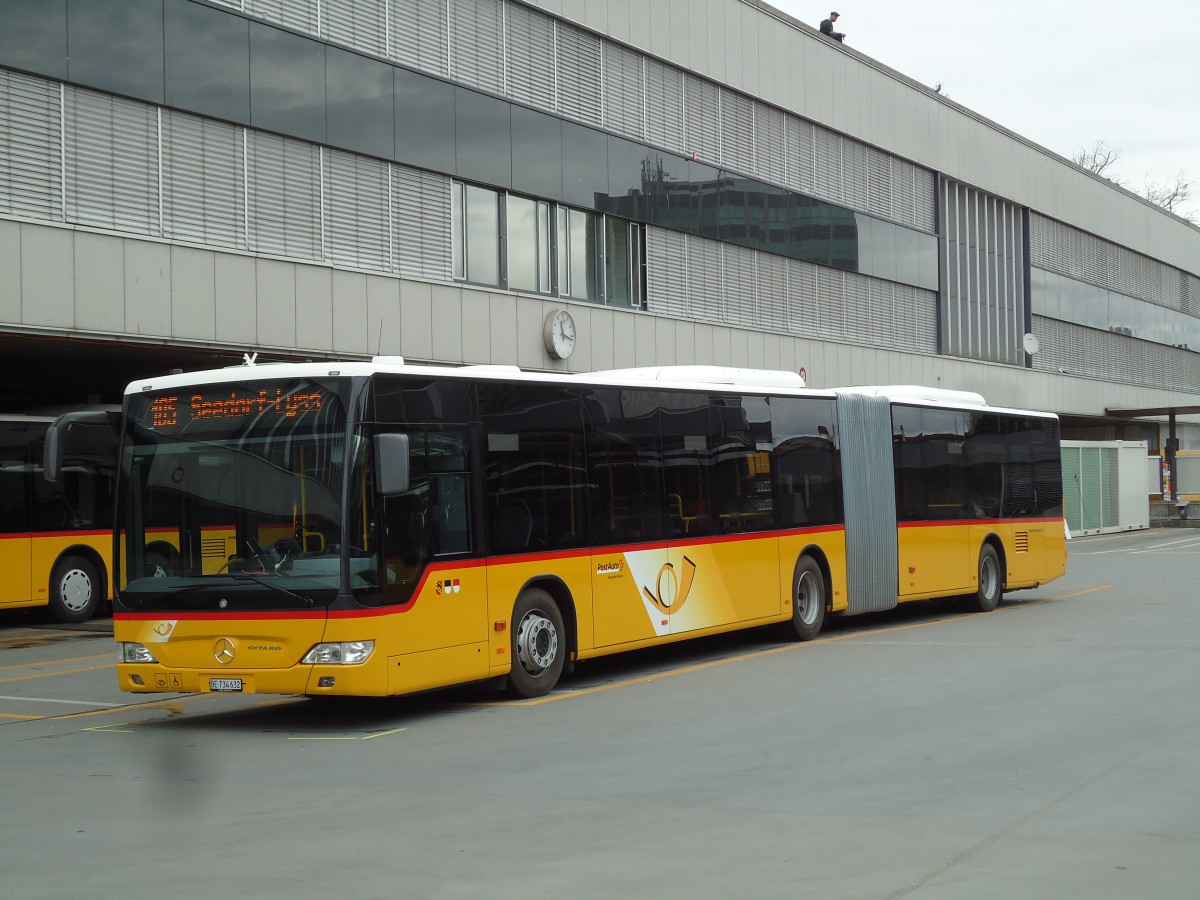 (144'019) - PostAuto Bern - Nr. 632/BE 734'632 - Mercedes am 11. Mai 2013 in Bern, Postautostation