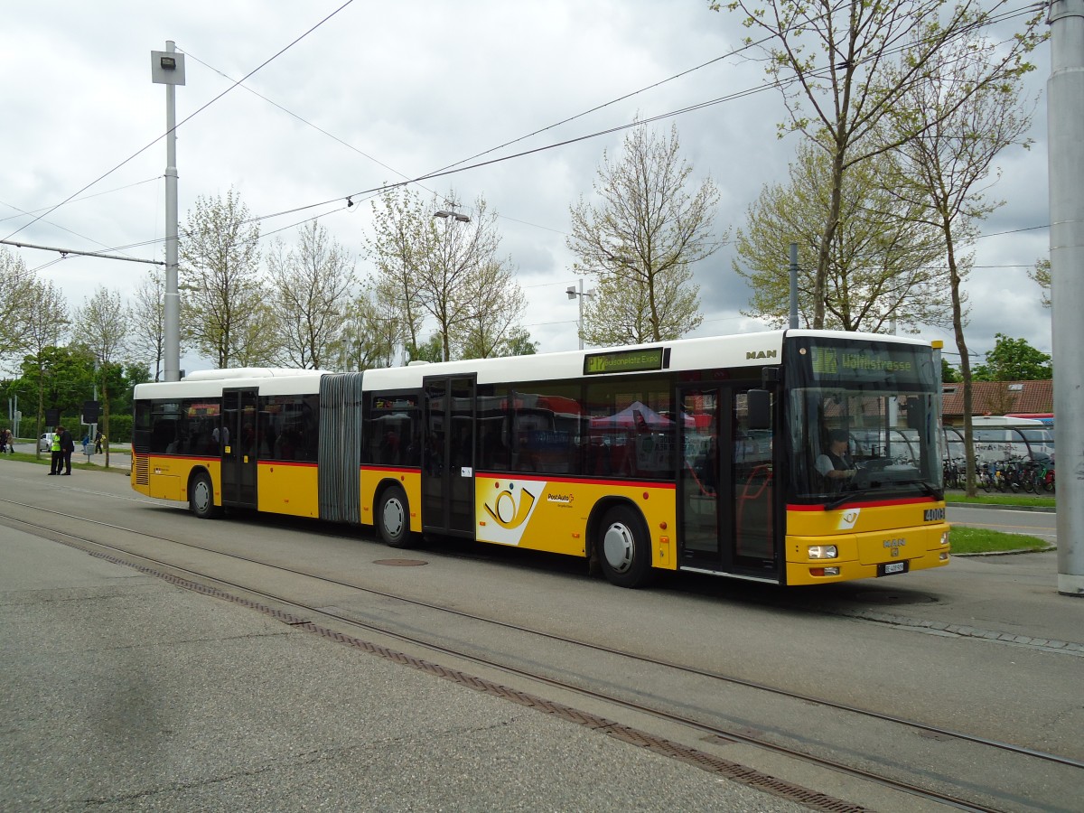 (144'054) - Bernmobil, Bern (Steiner, Ortschwaben Nr. 5) - Nr. 4003/BE 408'909 - MAN am 11. Mai 2013 in Bern, Guisanplatz