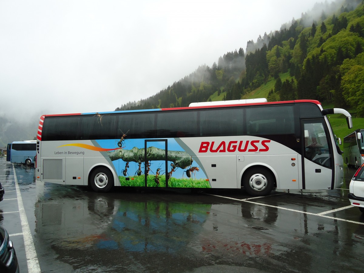 (144'220) - Aus der Slowakei: Blaguss, Bratislava - Nr. 5123/BL-899DJ - Volvo am 19. Mai 2013 in Engelberg, Titlisbahnen