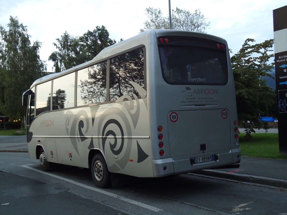 (145'057) - Aus Italien: Arrigoni, Bergamo - DY-989 NM - Irisbus am 15. Juni 2013 in Thun, Lachen