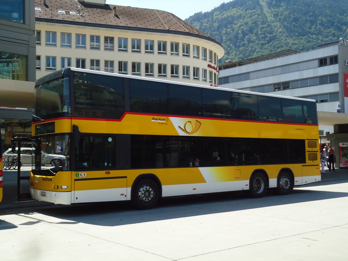 (145'178) - PostAuto Ostschweiz - AR 35'834 - Neoplan (ex PostAuto Nordschweiz; ex P 27'804) am 17. Juni 2013 beim Bahnhof Chur