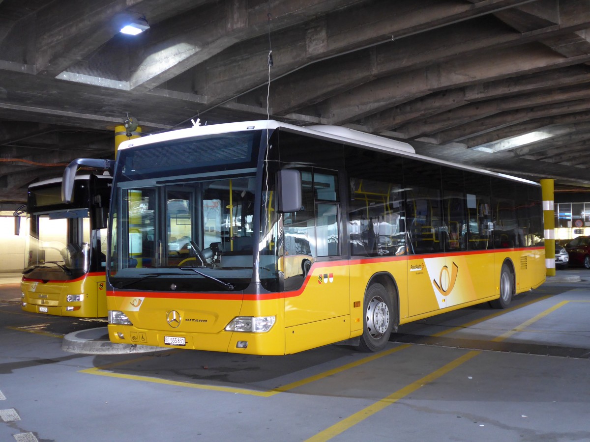 (149'379) - PostAuto Bern - Nr. 531/BE 555'831 - Mercedes am 23. Mrz 2014 in Bern, Postautostation