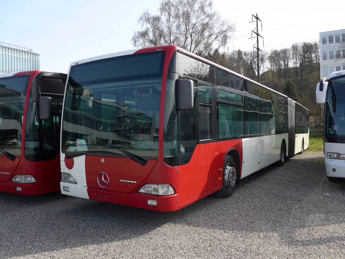(149'543) - VBL Luzern - Nr. 991 - Mercedes (ex TPF Fribourg Nr. 132) am 31. Mrz 2014 in Kloten, EvoBus