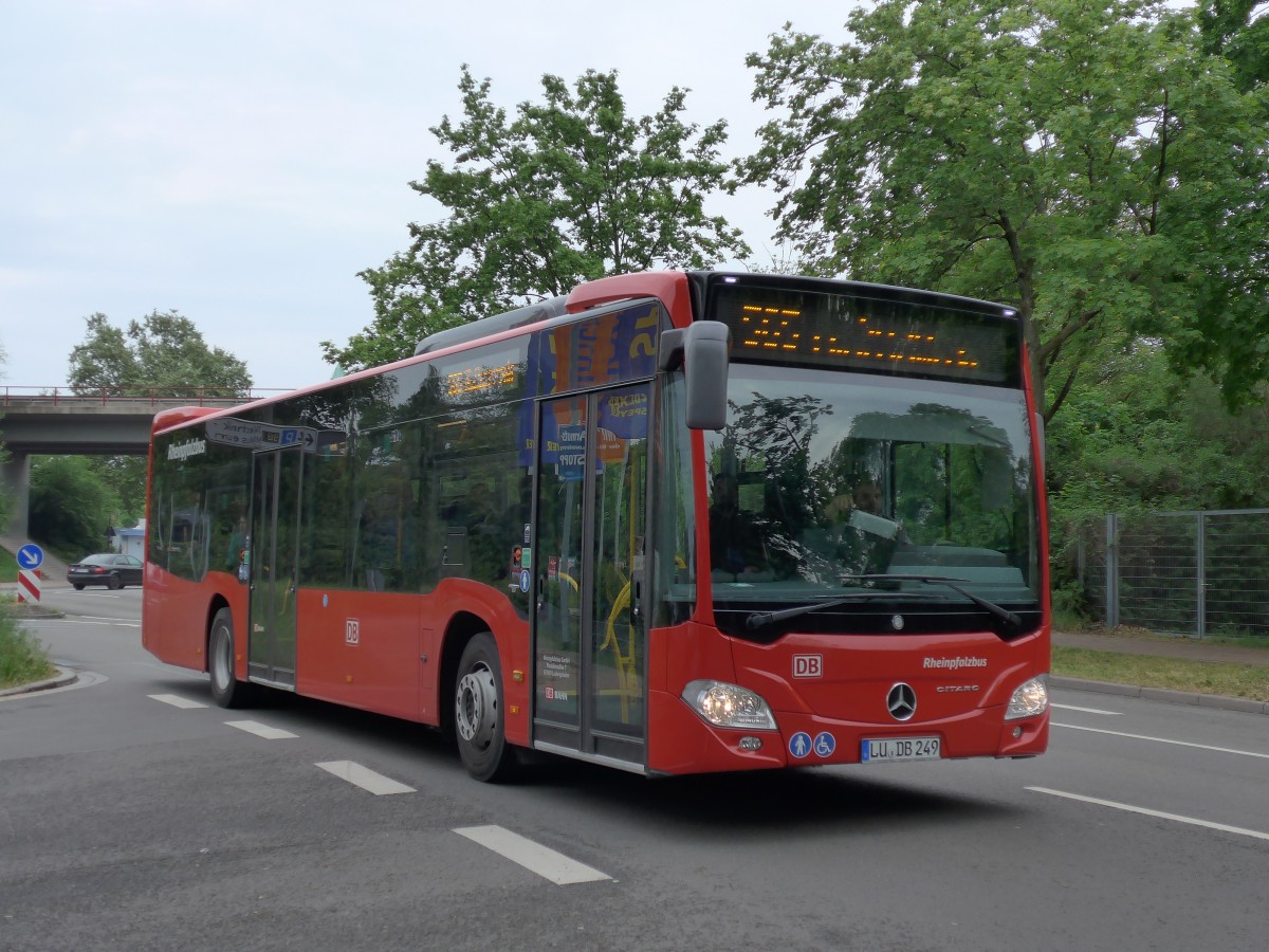 (150'132) - Rheinpfalzbus, Ludwigshafen - LU-DB 249 - Mercedes am 26. April 2014 in Speyer, Technik-Museum