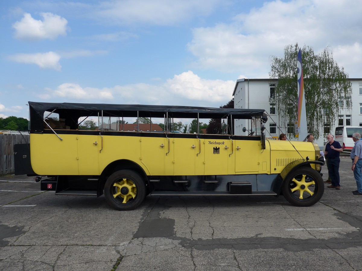 (150'504) - Deutsche Reichspost - DW-DB 26H - Benz am 26. April 2014 in Speyer, Technik-Museum