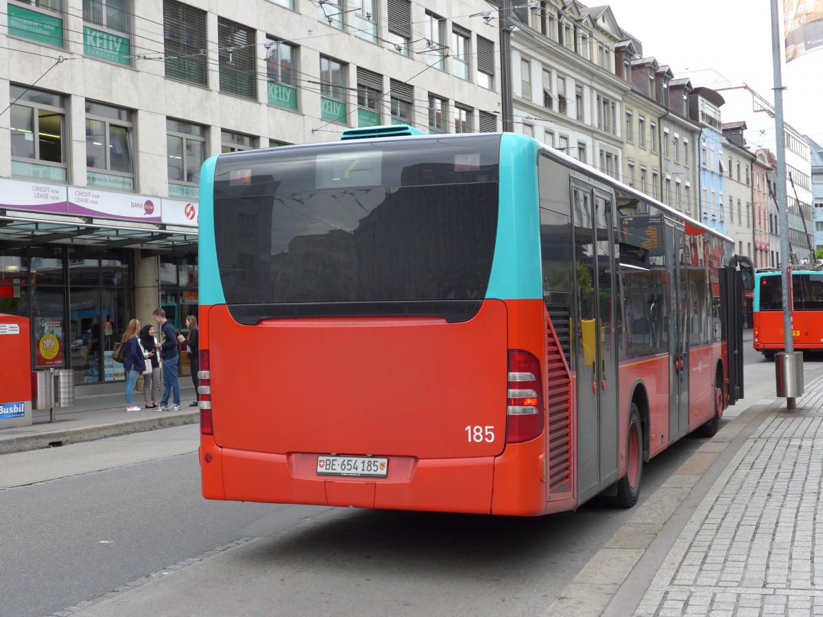 (151'096) - VB Biel - Nr. 185/BE 654'185 - Mercedes am 29. Mai 2014 in Biel, Guisanplatz