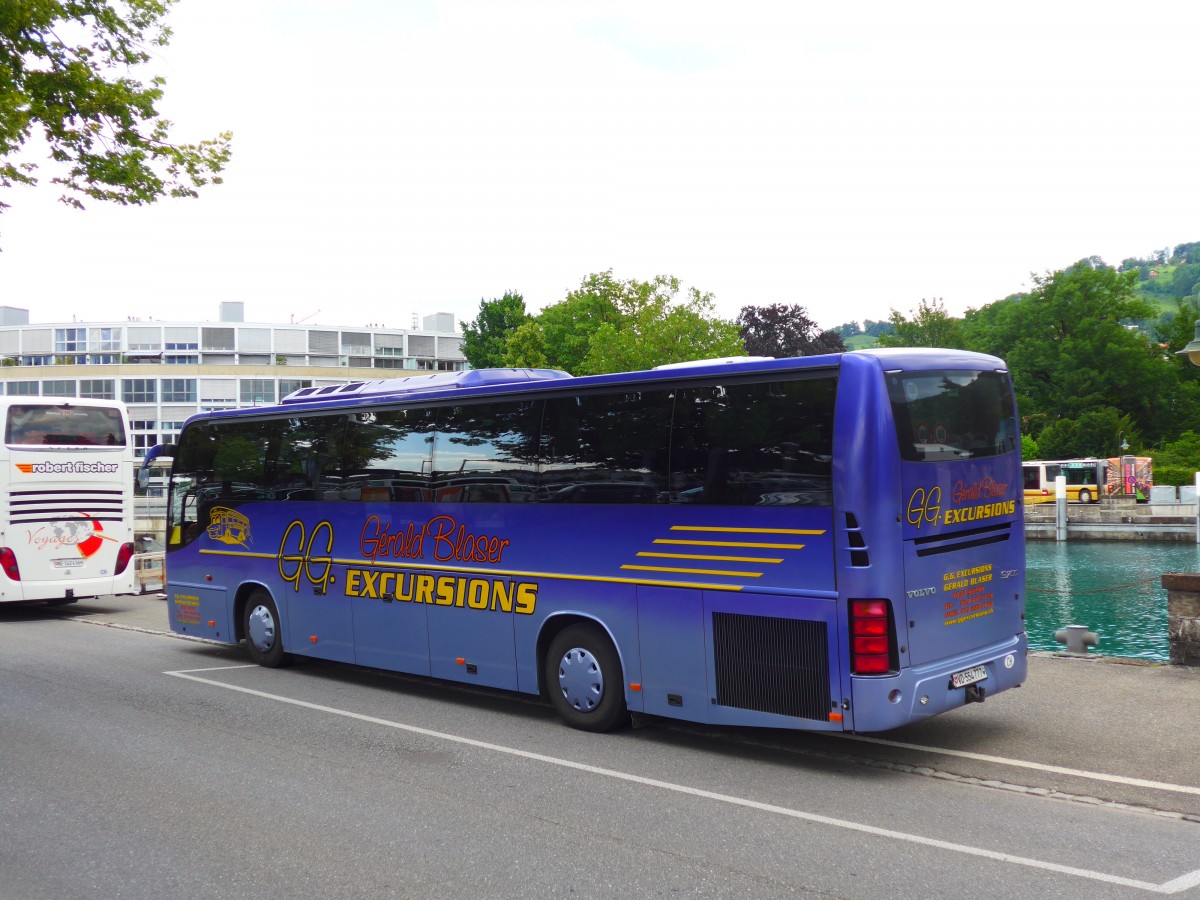 (151'857) - Blaser, Suchy - VD 554'777 - Volvo am 25. Juni 2014 bei der Schifflndte Thun