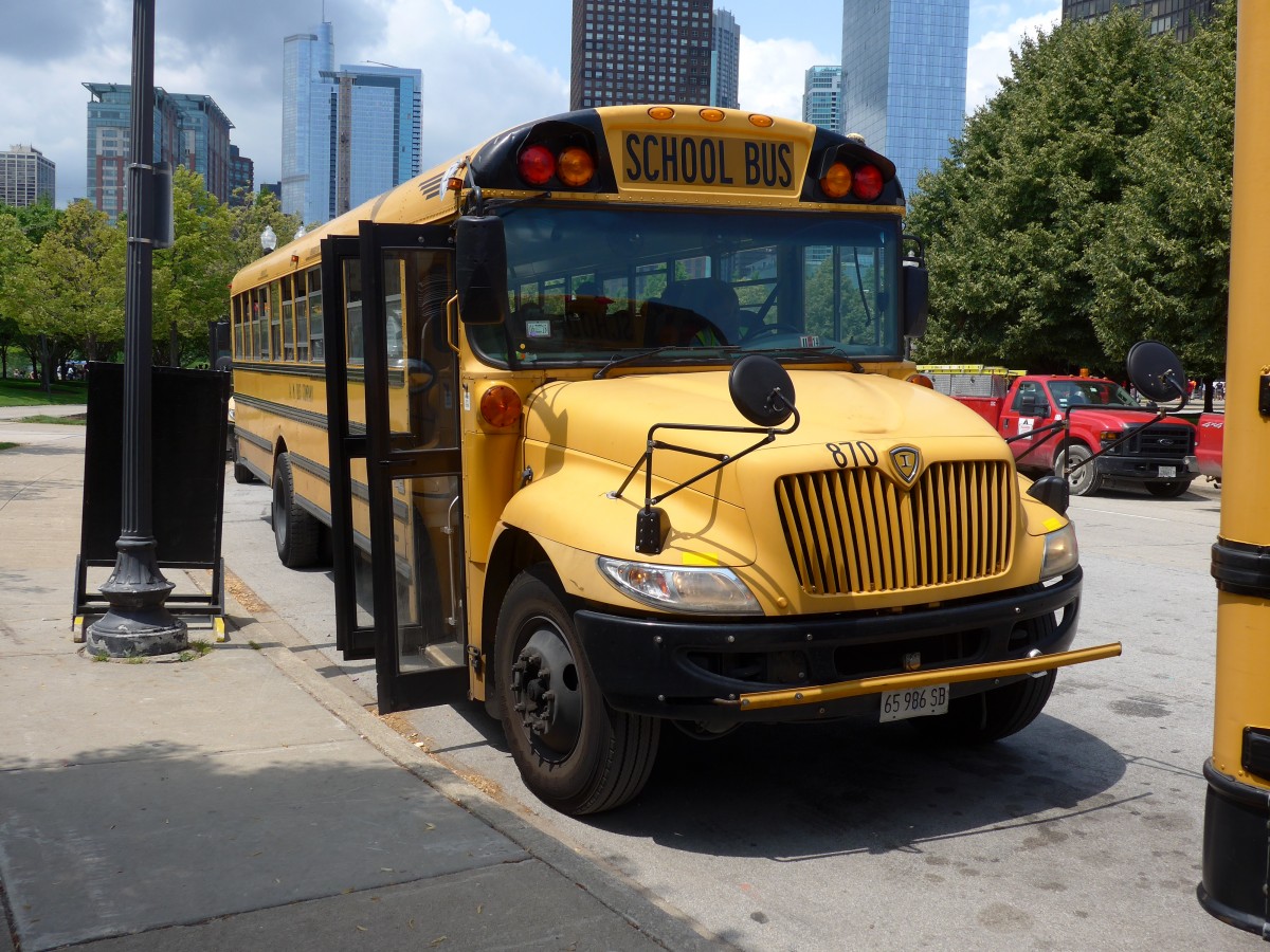 (153'142) - A. M. Bus, Chicago - Nr. 870/65'986 SB - International am 18. Juli 2014 in Chicago, Navy Pier