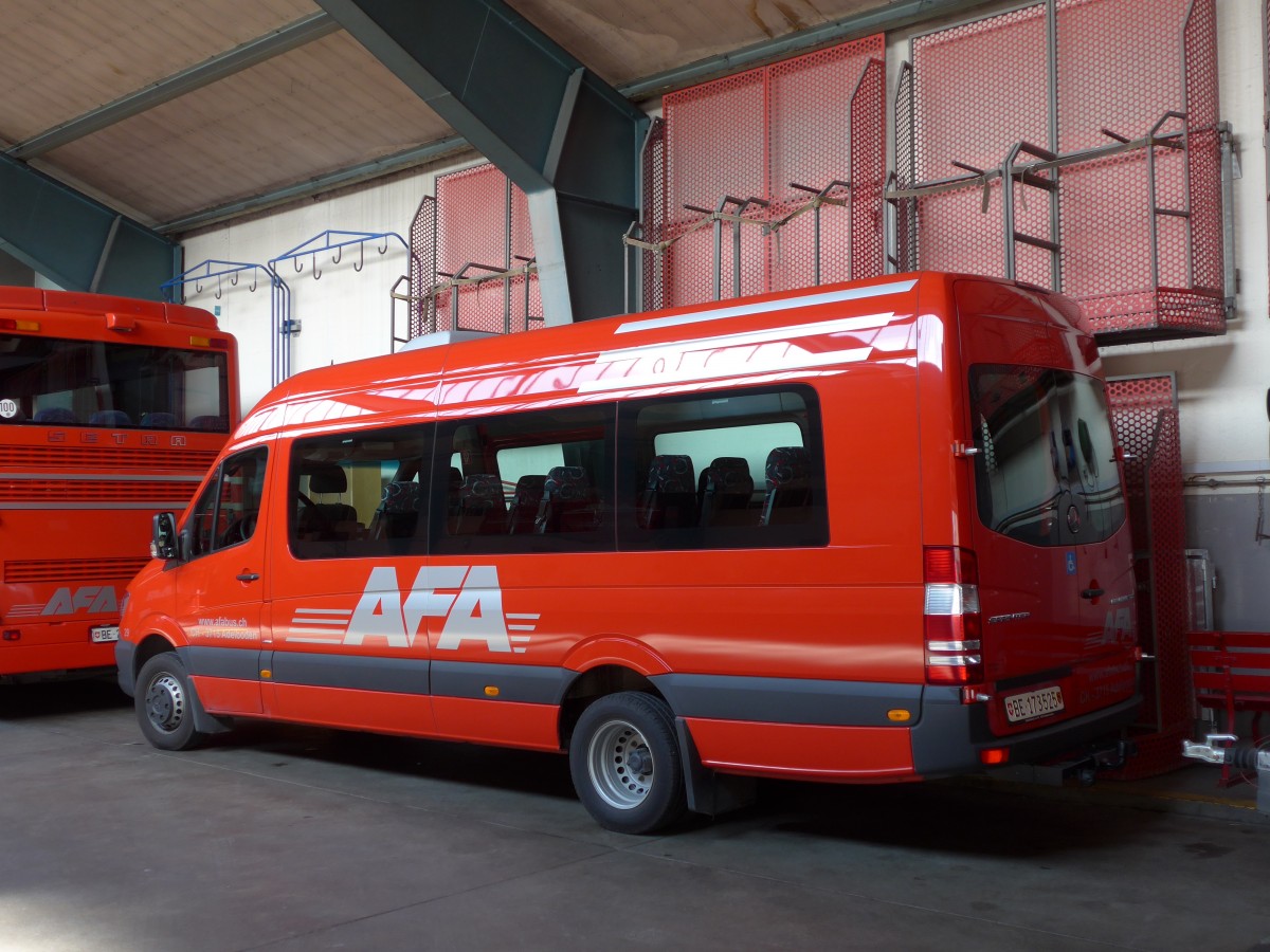 (153'519) - AFA Adelboden - Nr. 29/BE 173'525 - Mercedes am 1. August 2014 im Autobahnhof Adelboden