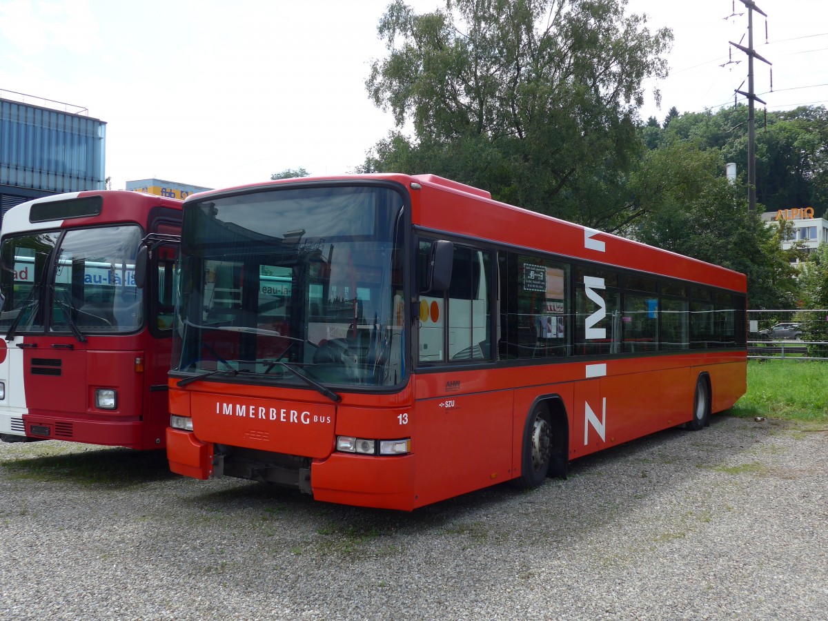 (153'617) - AHW Horgen - Nr. 13 - Volvo/Hess am 4. August 2014 in Kloten, EvoBus