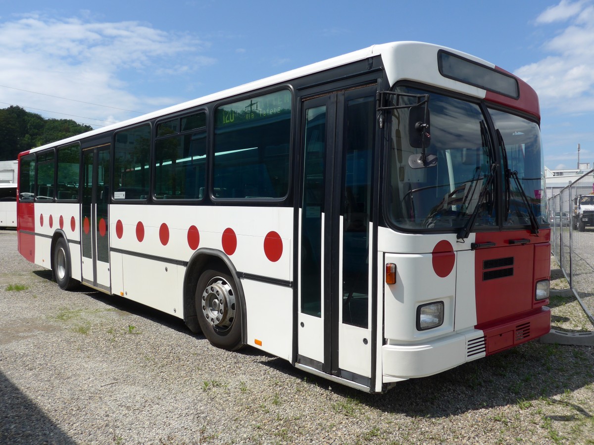 (153'627) - TPF Fribourg - Nr. 87 - Volvo/Lauber (ex GFM Fribourg Nr. 87) am 4. August 2014 in Kloten, EvoBus