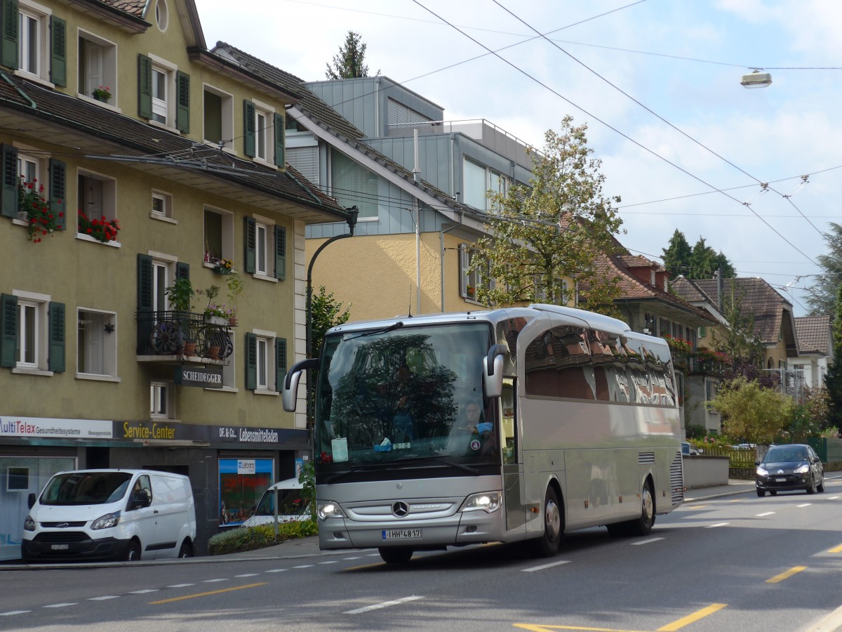 (154'046) - Aus Griechenland: ??? - IHH-4817 - Mercedes am 19. August 2014 in Luzern, Maihof