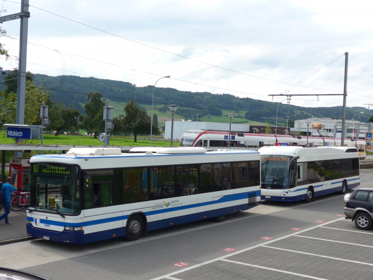 (154'148) - BSF Hochdorf - Nr. 8/LU 15'731 - Scania/Hess am 19. August 2014 beim Bahnhof Hitzkirch