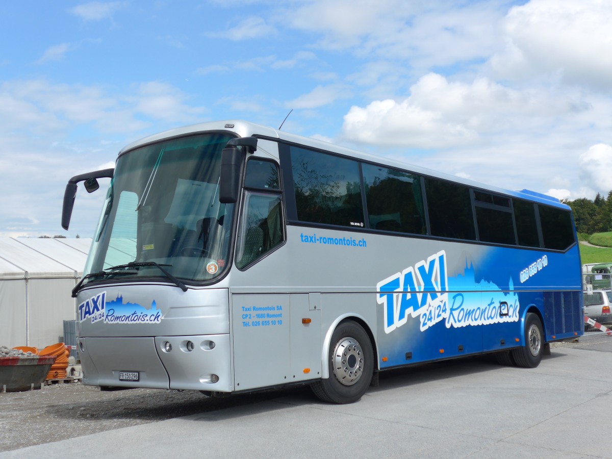 (154'536) - Taxi Romontois, Romont - FR 150'296 - Bova am 30. August 2014 in Oberkirch, CAMPUS Sursee