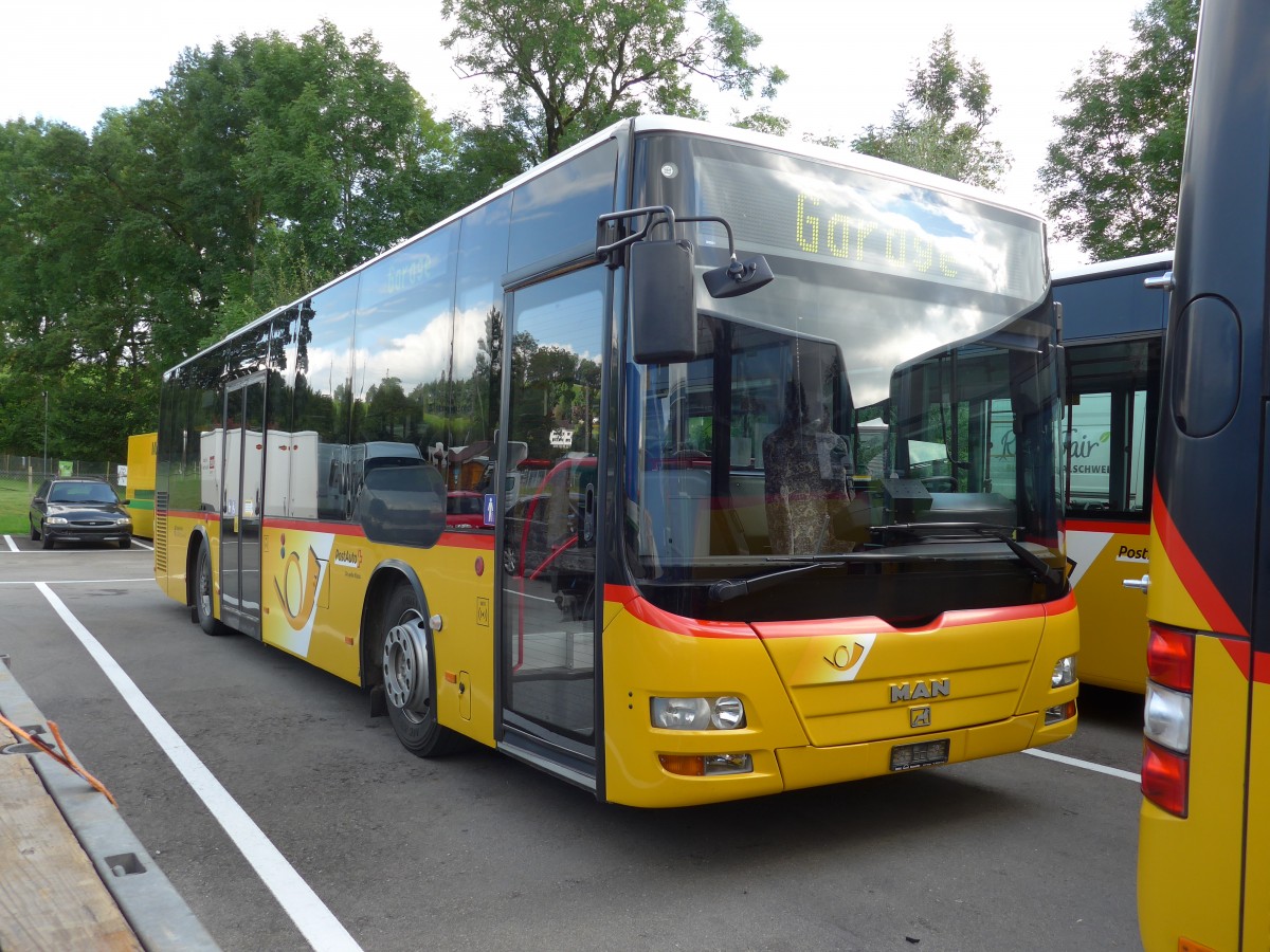 (154'639) - Eurobus, Bern - (BE 26'781) - MAN am 30. August 2014 in Ruswil, Garage ARAG